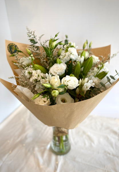 White Simplicity Bouquet