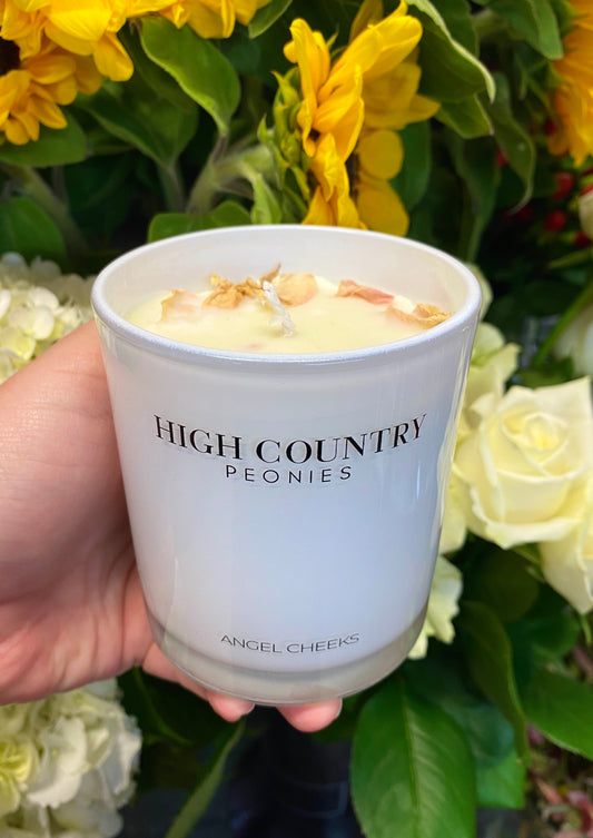 High County Peonies | Angel Cheeks Eco Soy Candle