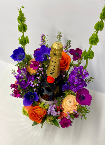 Tipsy Blooms | Deluxe designer bowl feat. Hendrick's / Moët & Chandon